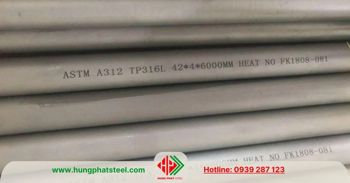 Ống đúc INOX DN32 (Phi 42)