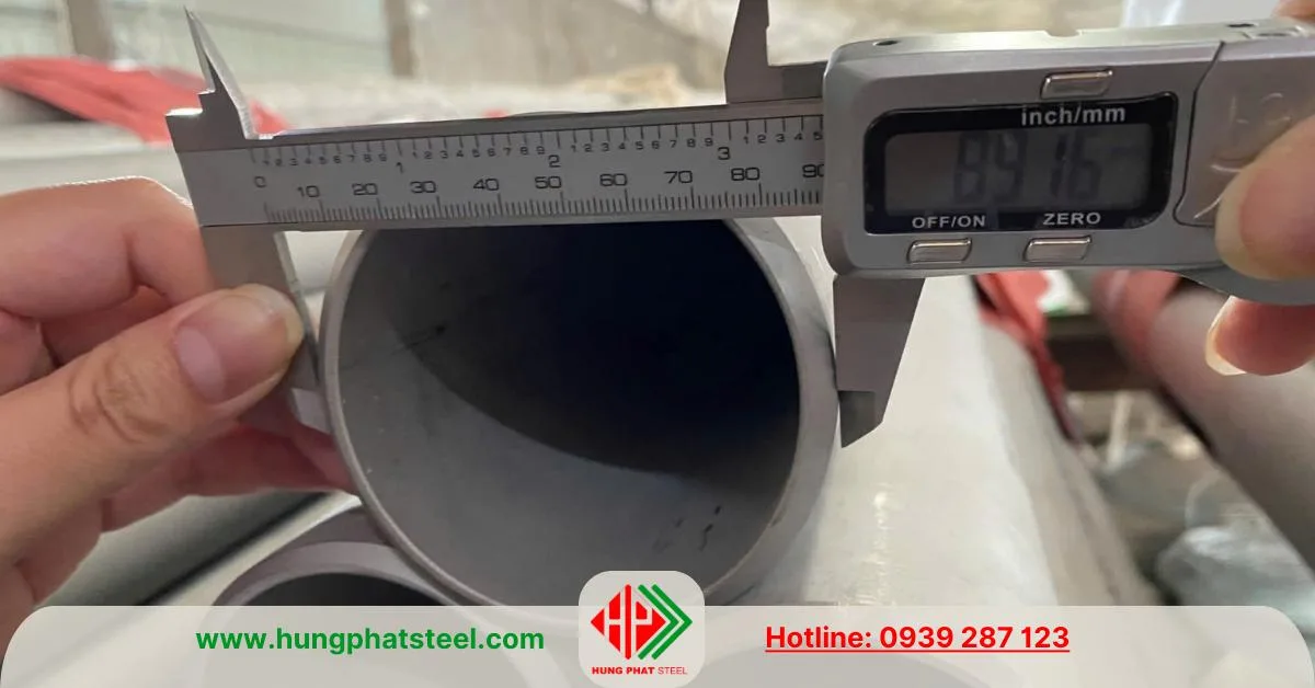 Ống đúc INOX DN80 (phi 89)