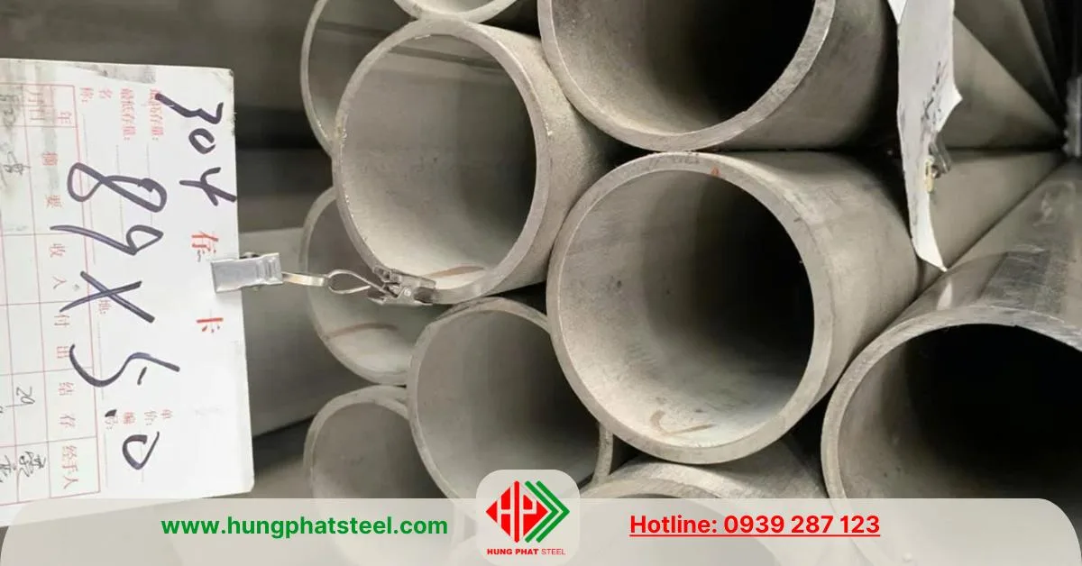 Ống đúc INOX DN80 (phi 89)