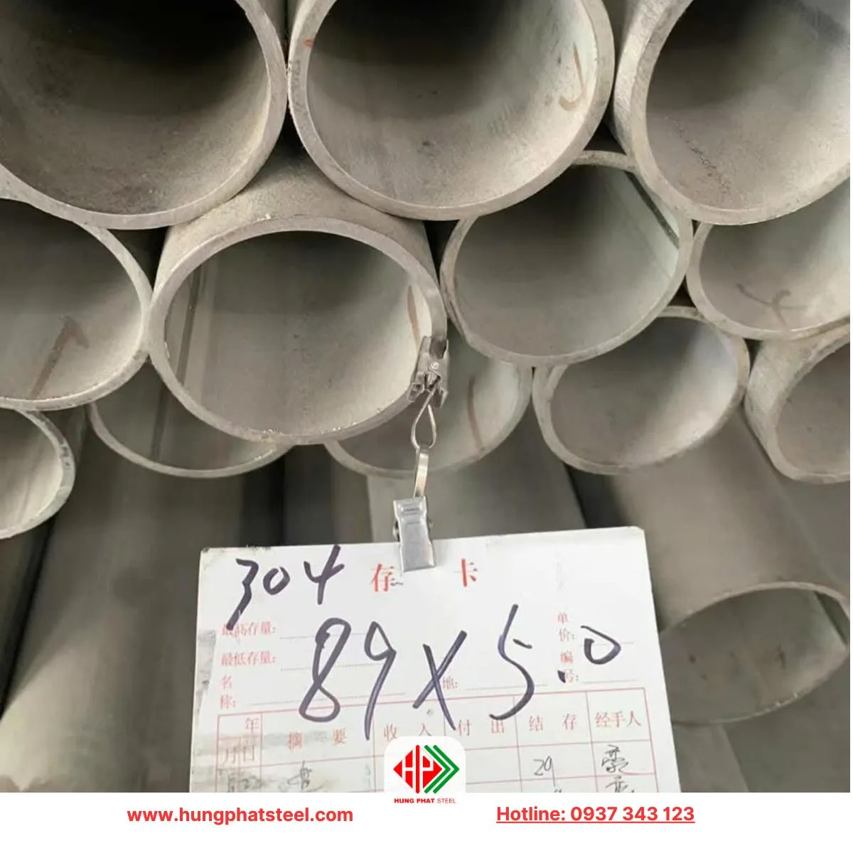 Ống đúc INOX DN80 (phi 89)