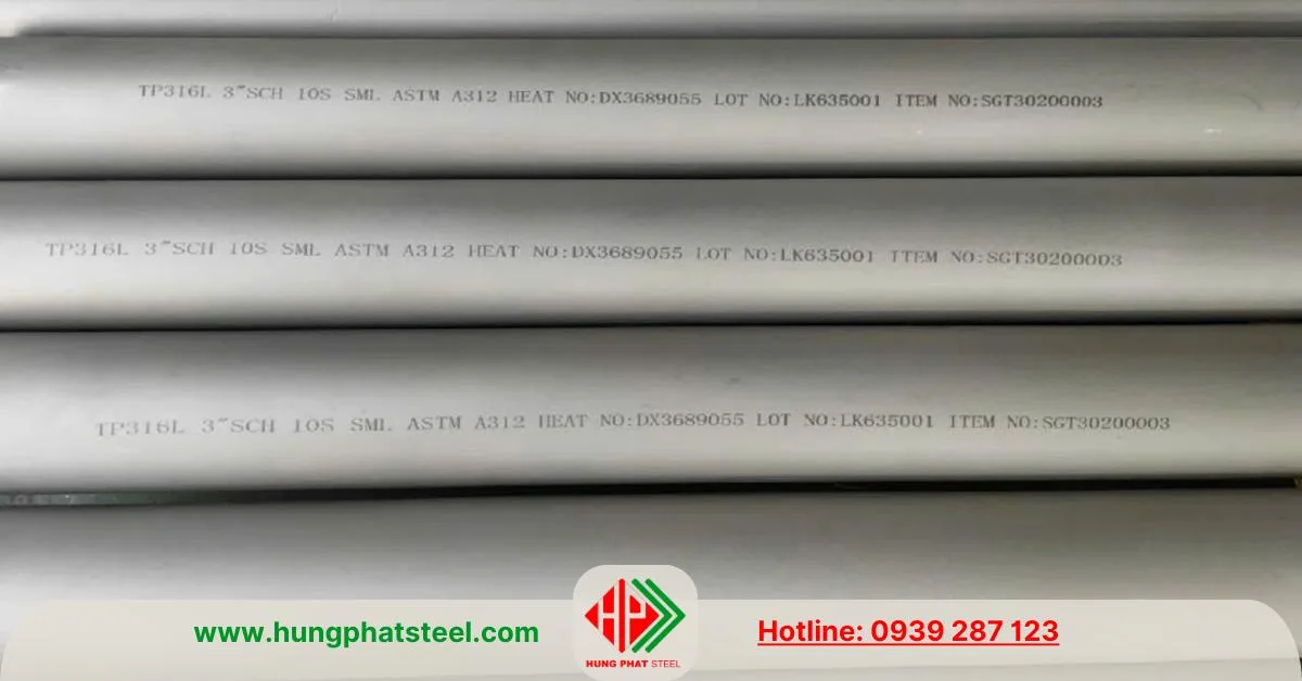 Ống đúc INOX DN80 (phi 89)