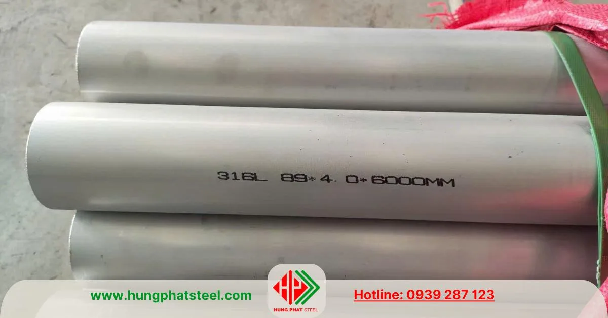 Ống đúc INOX DN80 (phi 89)
