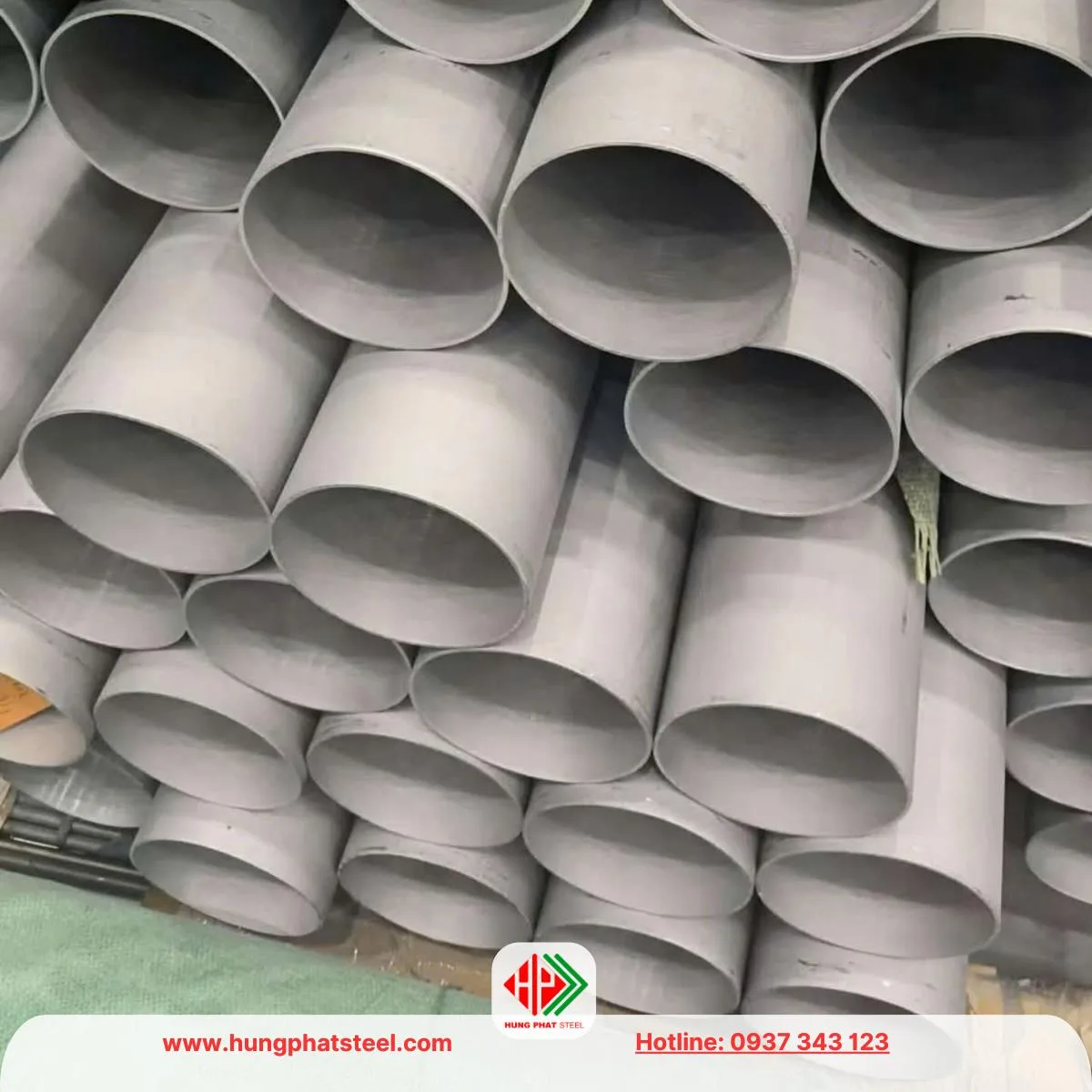 Ống đúc inox 304 DN125 (Phi 141.3)