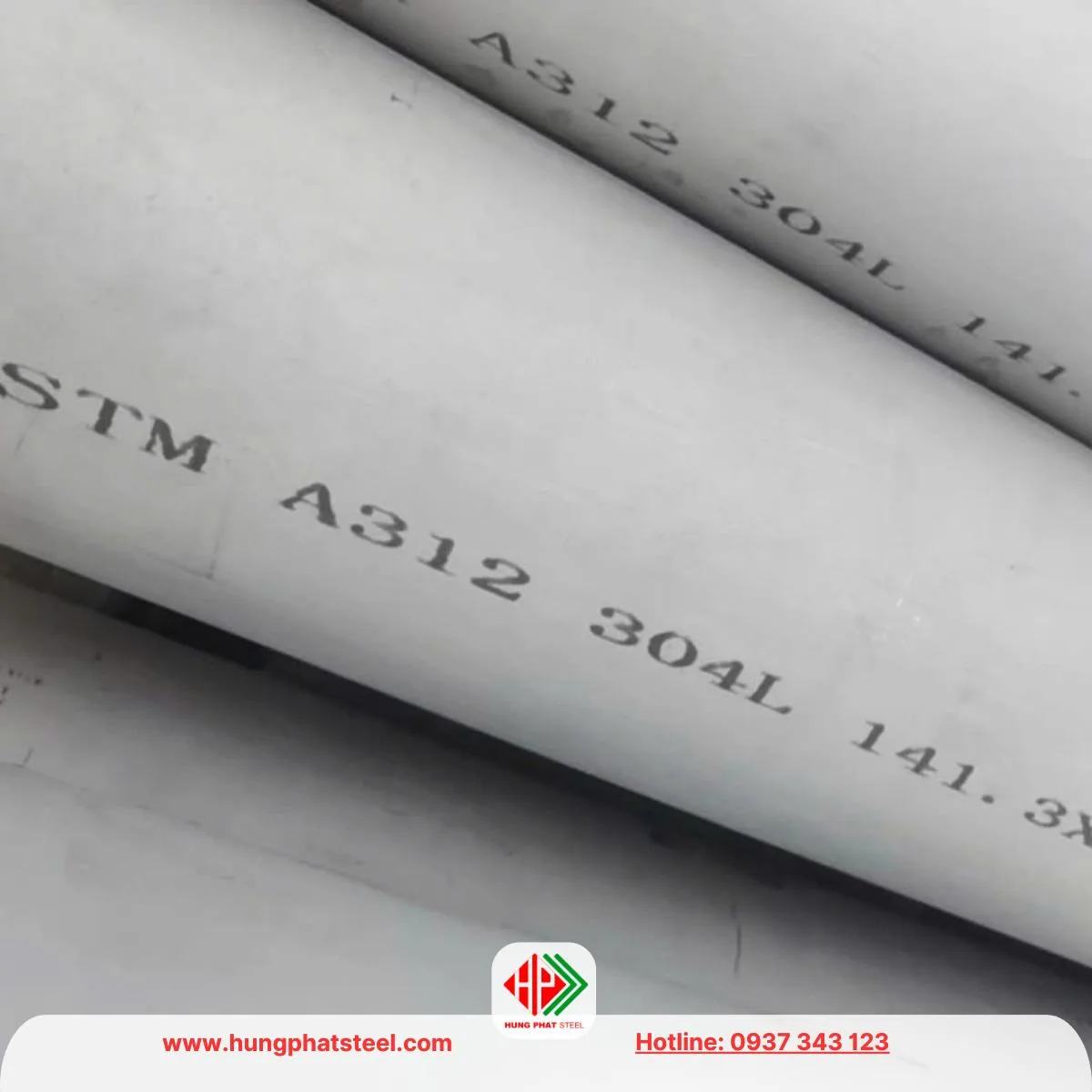 Ống đúc inox 304 DN125 (Phi 141.3)