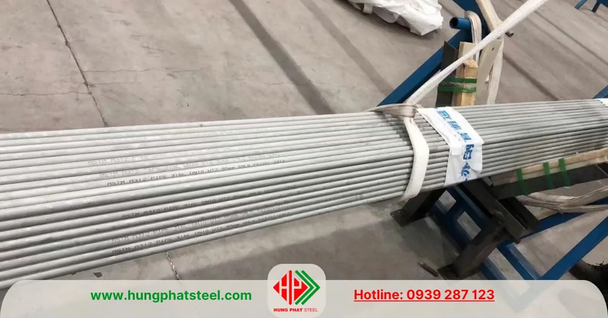 Ống đúc inox DN10 (phi 17) Inox 316