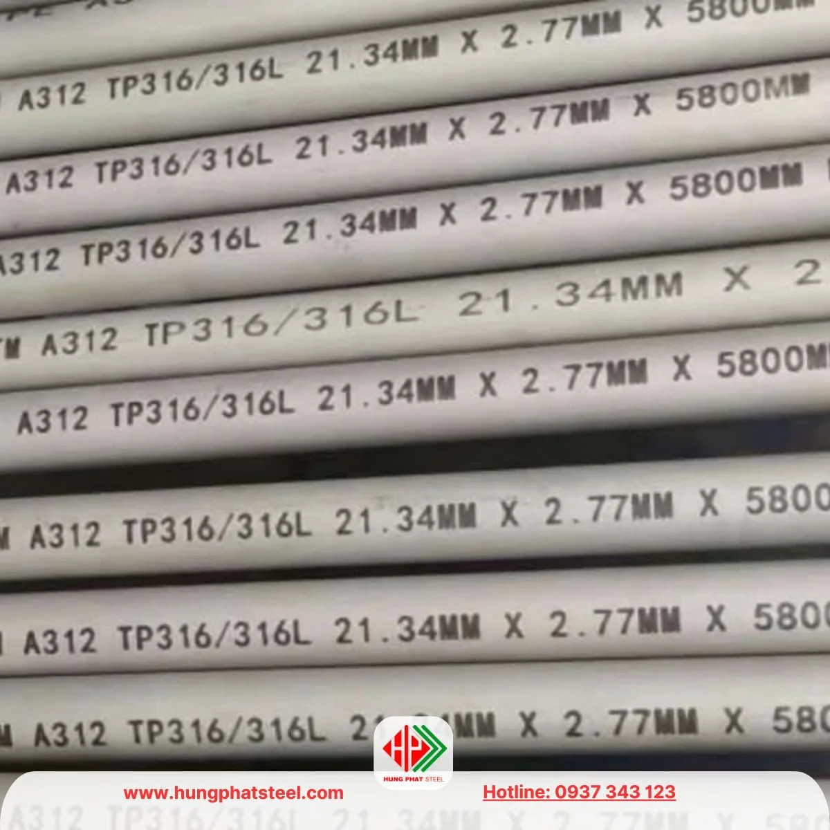 Ống đúc inox DN15 (phi 21.3)