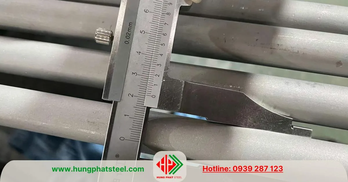 Ống đúc inox DN15 (phi 21.3)