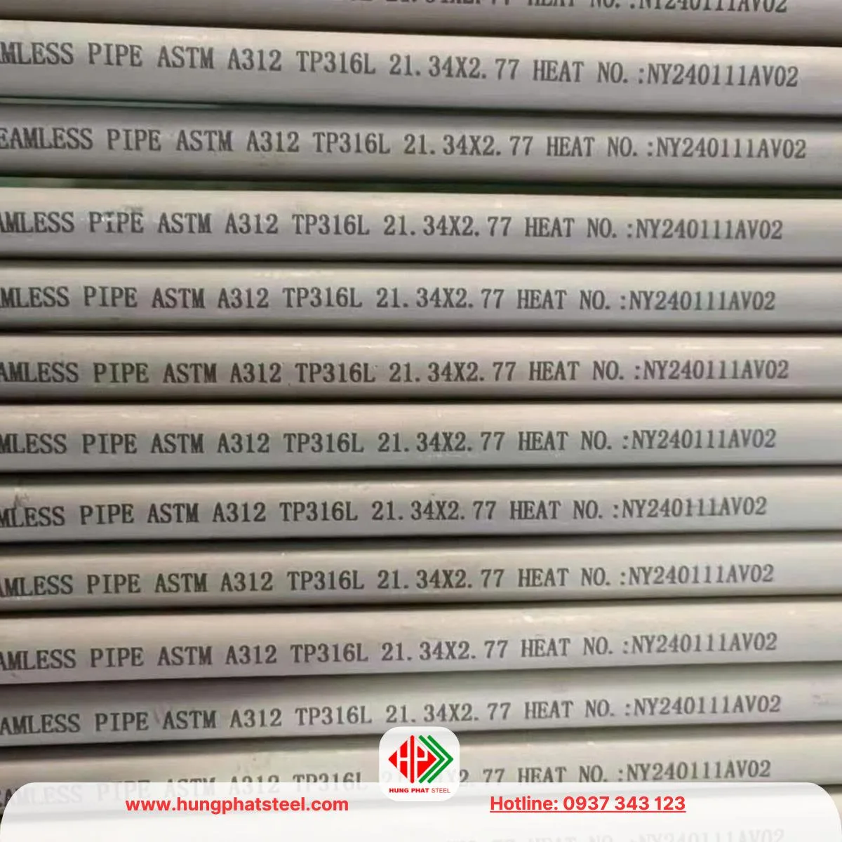 Ống đúc inox DN15 (phi 21.3)