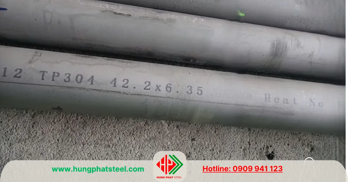 Ống đúc inox DN32 (phi 42.2)