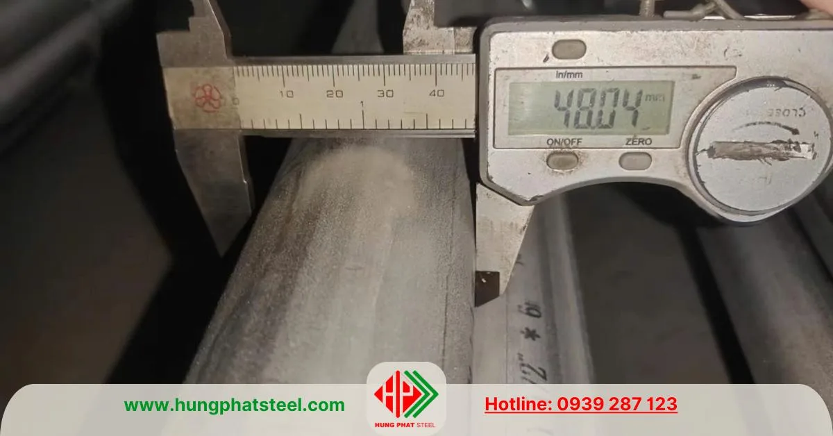 Ống đúc inox DN40 (Phi 49)