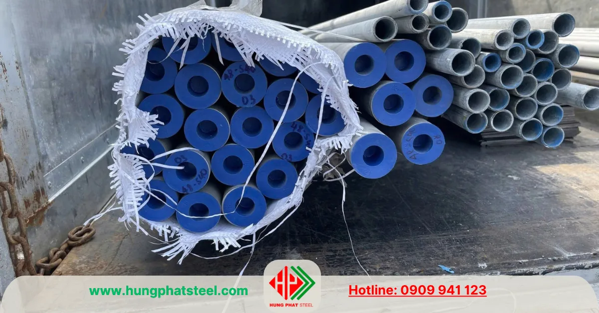 Ống đúc inox DN40 SCH40 (phi 49)