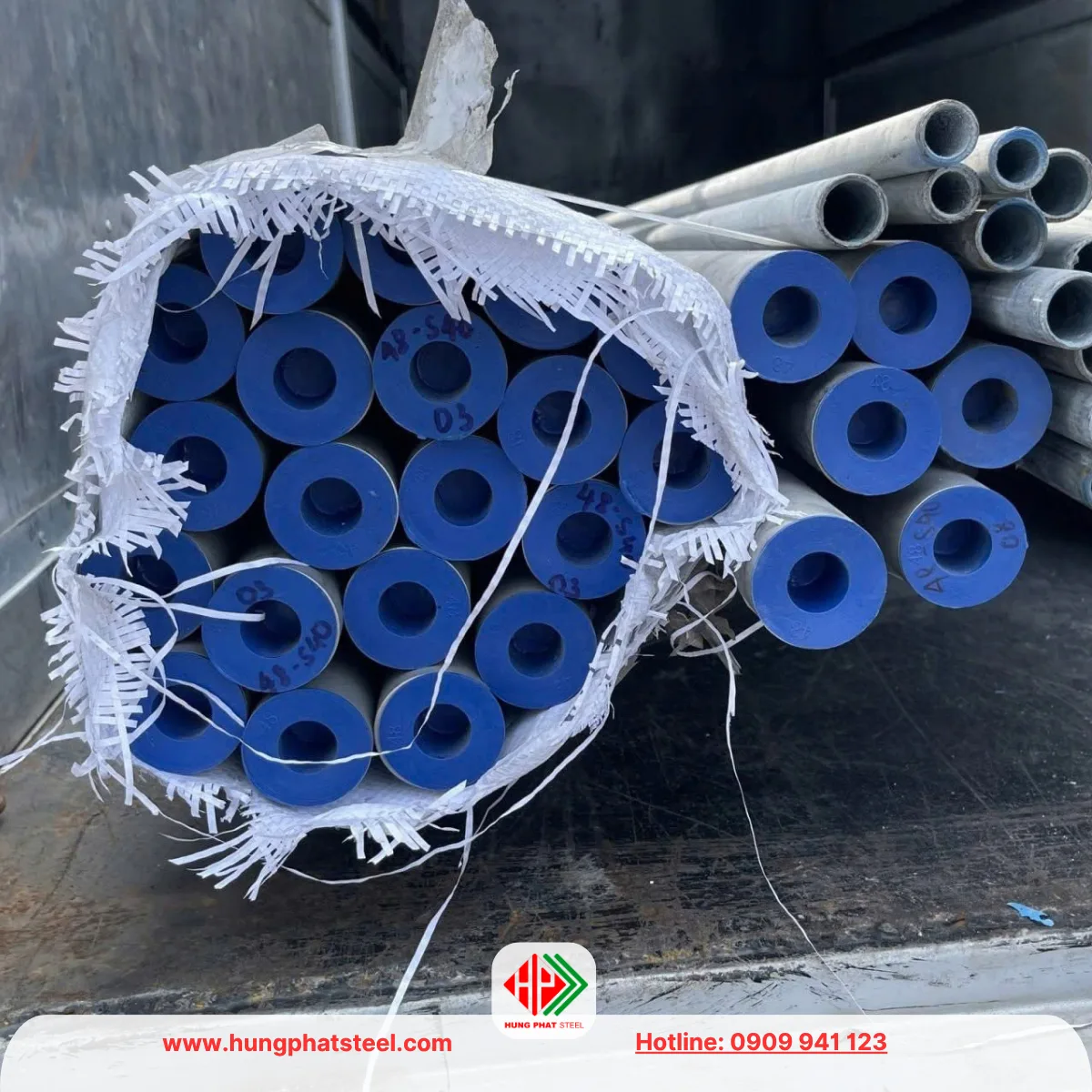 Ống đúc inox DN40 SCH40 (phi 49)