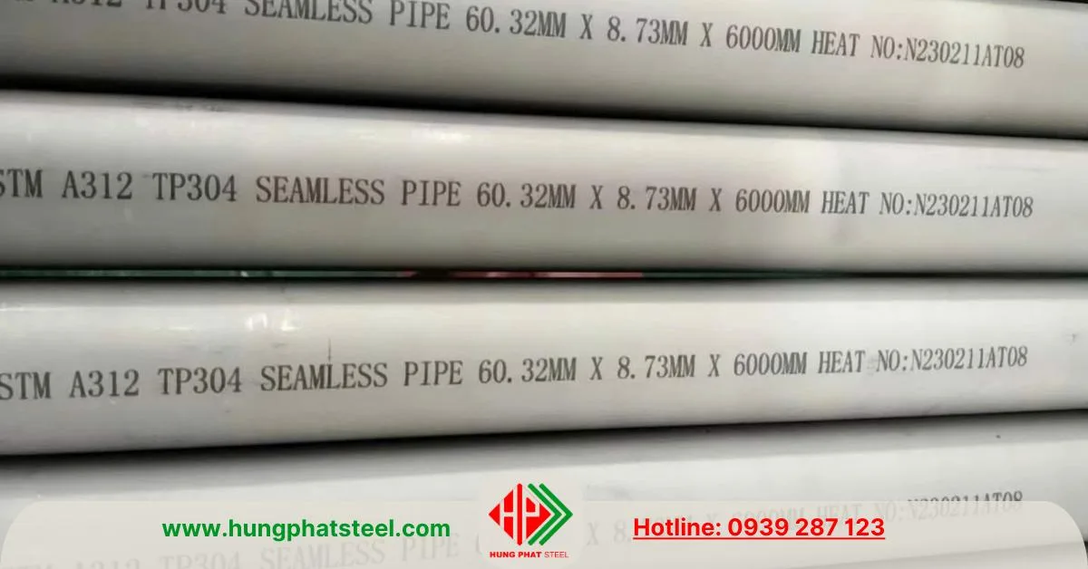 Ống đúc inox DN50 (Phi 60.3)