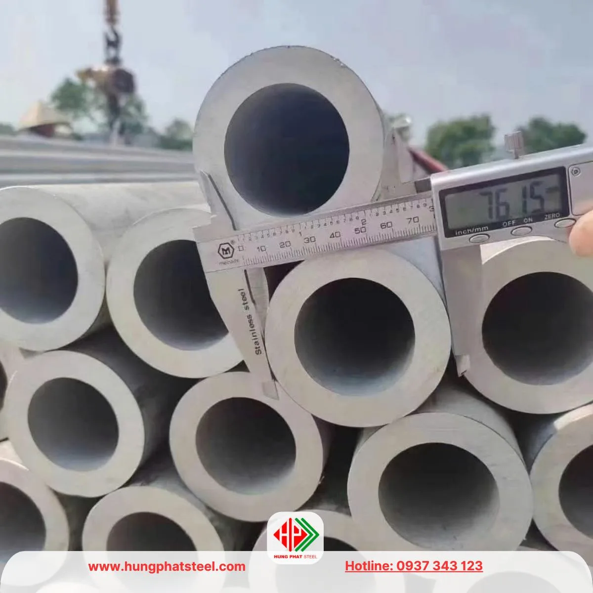 Ống đúc inox DN65 (Phi 76)