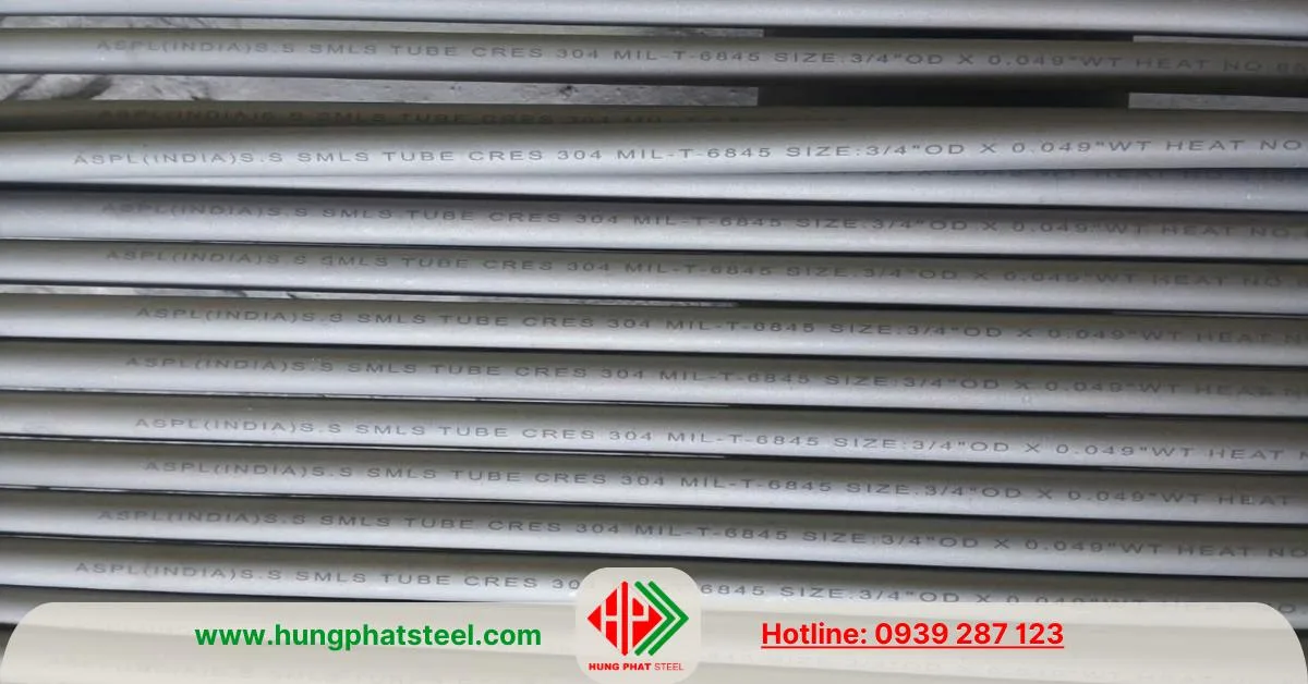 Ống đúc inox DN20 (phi 26.7)