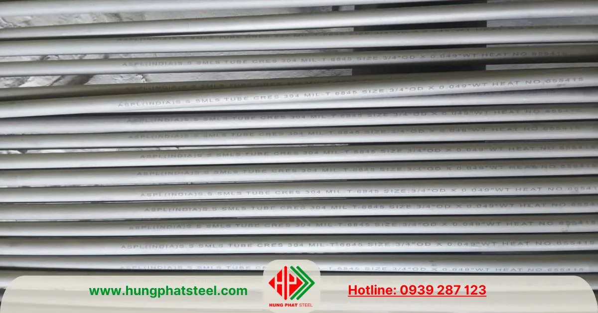 Ống đúc inox DN20 (phi 26.7)