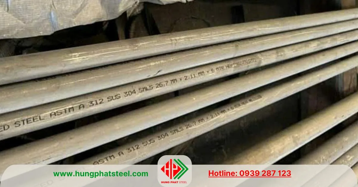 Ống đúc inox DN20 (phi 26.7)