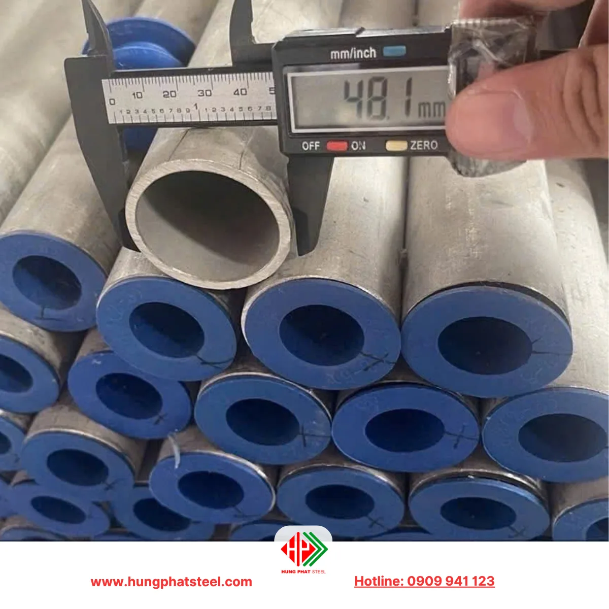Ống inox đúc phi 48.1 (DN40)
