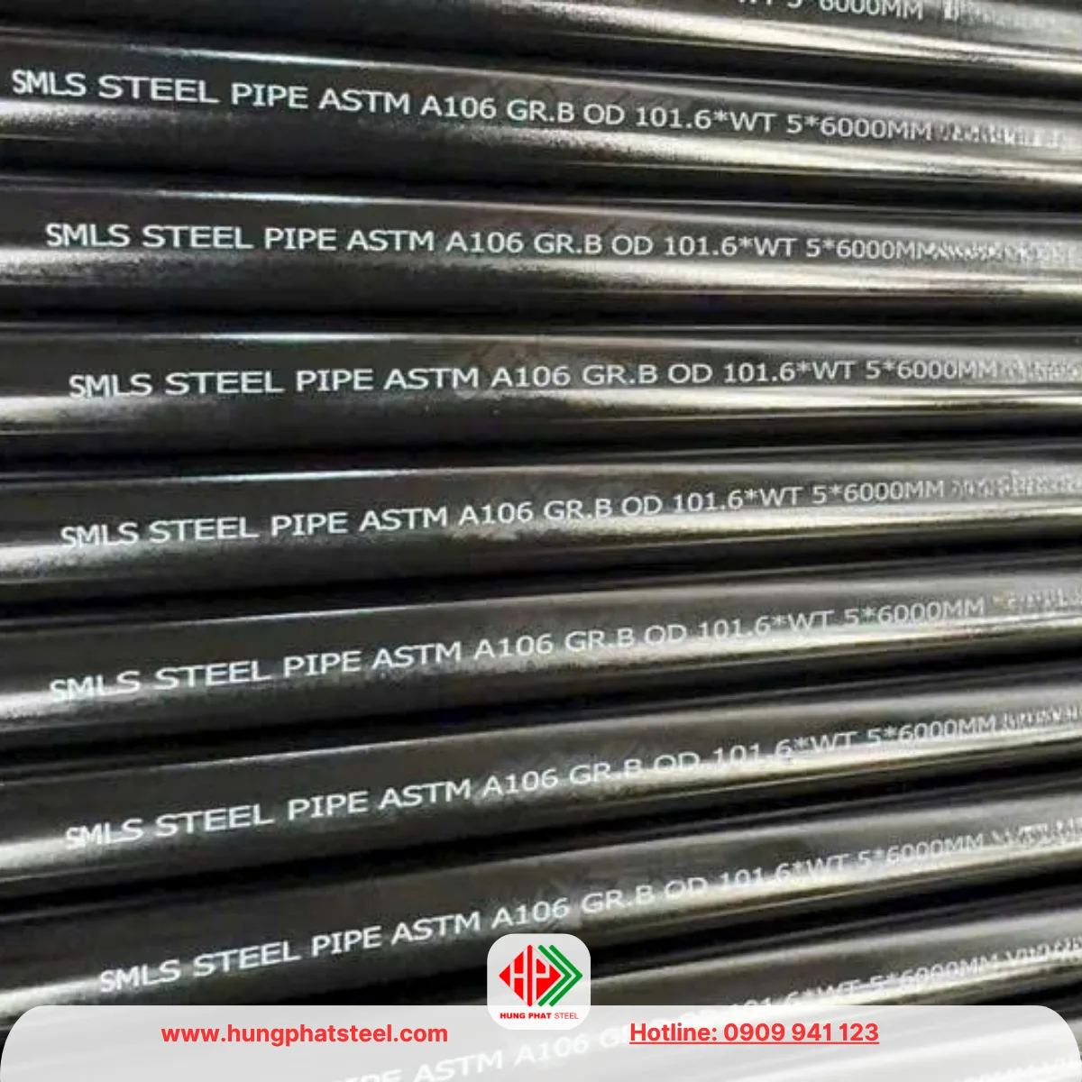 Ống thép đúc phi 101 (DN90