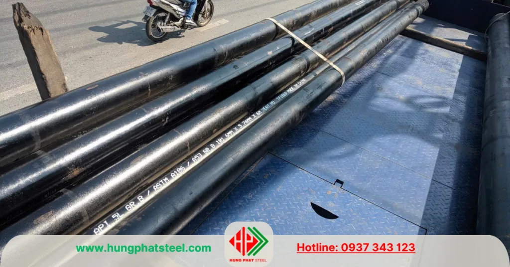 Ống thép đúc phi 101 (DN90)