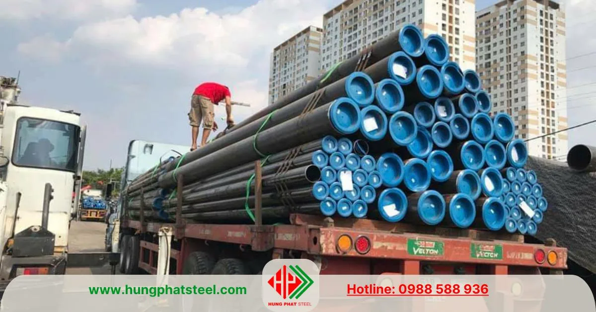 Ống thép đúc phi 101 (DN90)