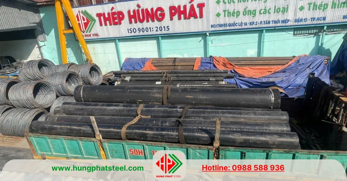 Ống thép đúc phi 610 (DN600)