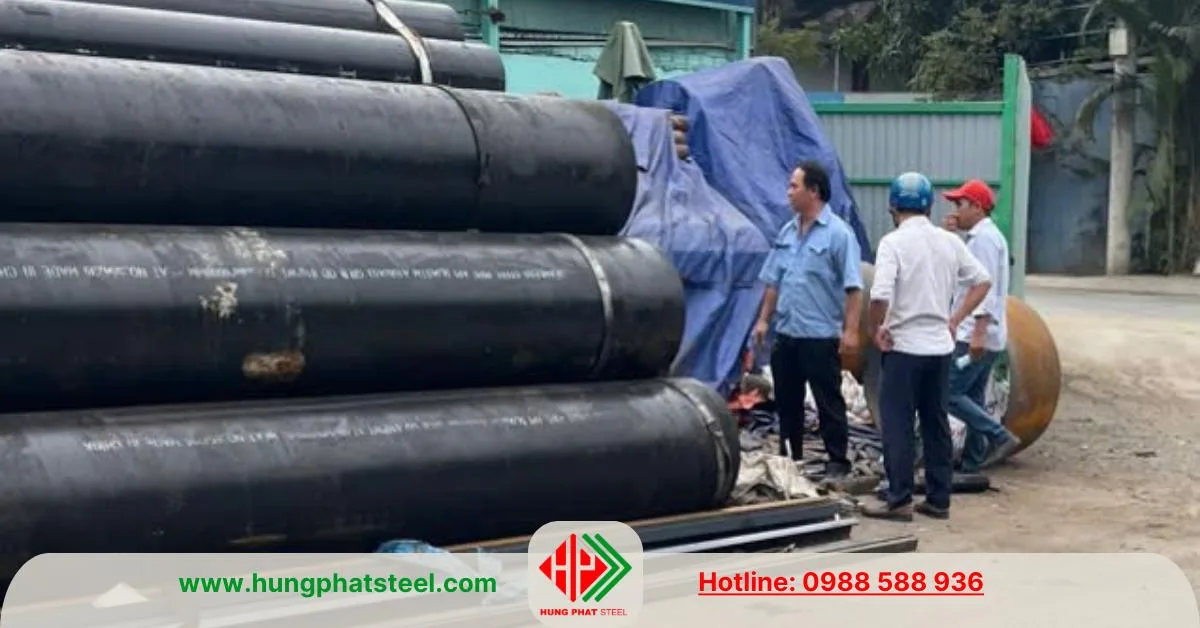 Ống thép đúc phi 610 DN600