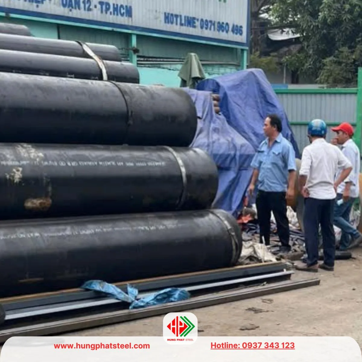 Ống thép đúc phi 610 DN600