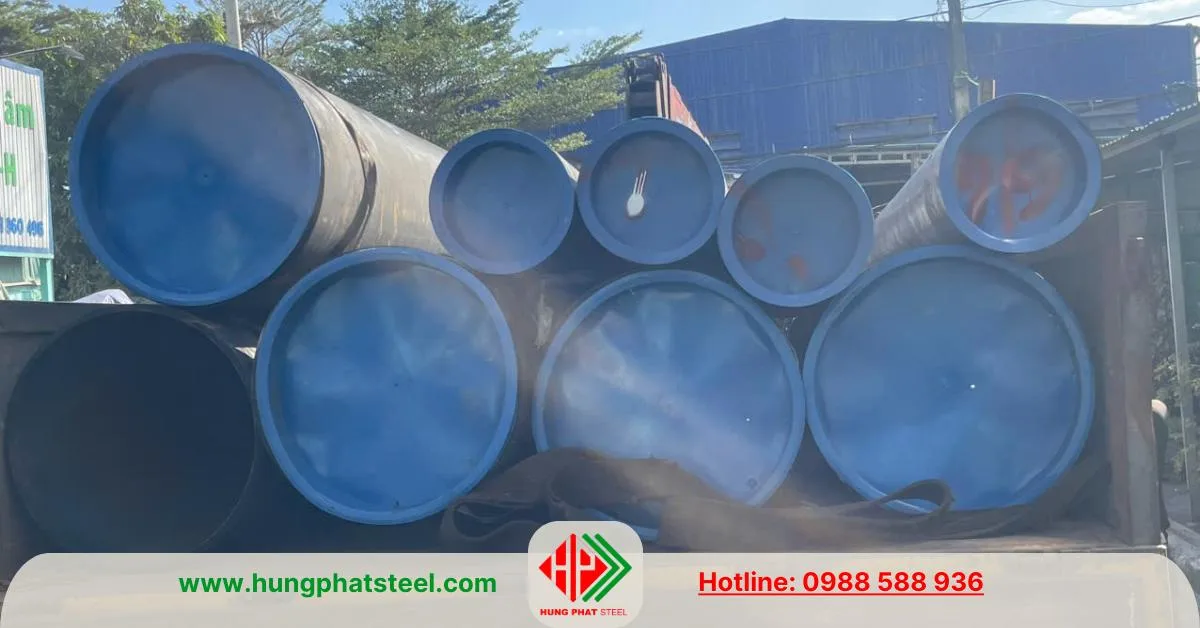 Ống thép đúc phi 610 (DN600)