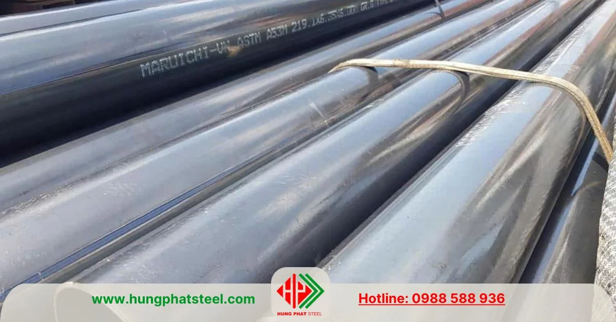 Ống thép hàn đen Maruichi Sunsteel Sunsco