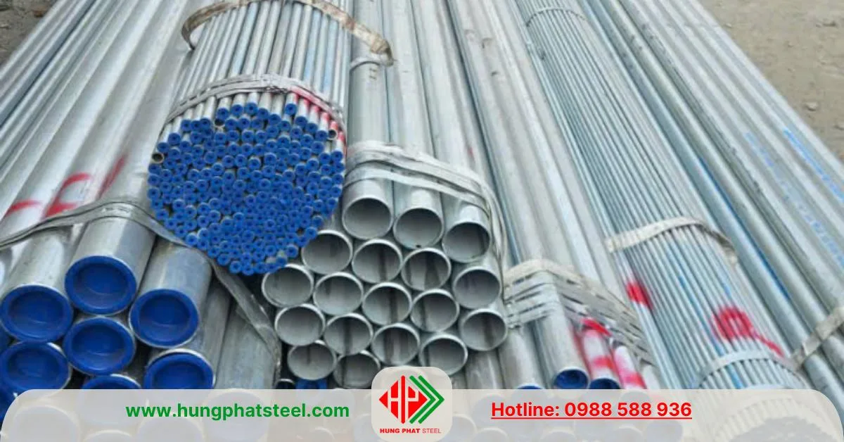 Ống thép mạ kẽm Trung Quốc