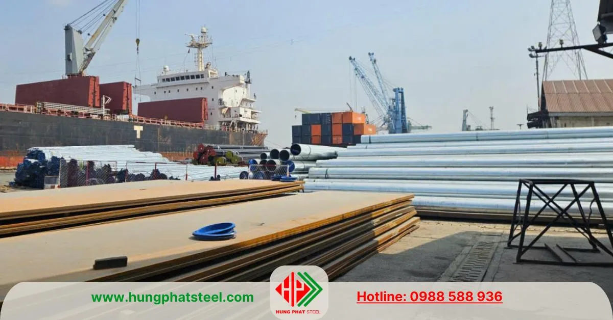 Ống thép mạ kẽm Trung Quốc