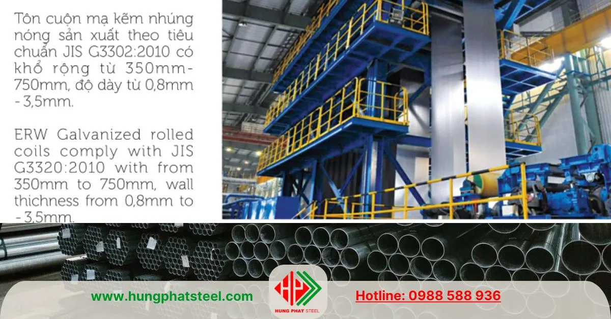 Ống thép mạ kẽm Việt Đức