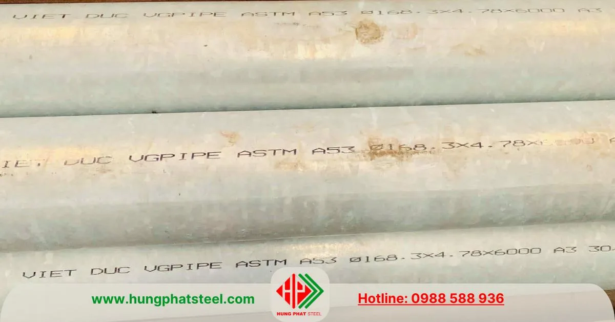 Ống thép mạ kẽm Việt Đức (VGpipe)