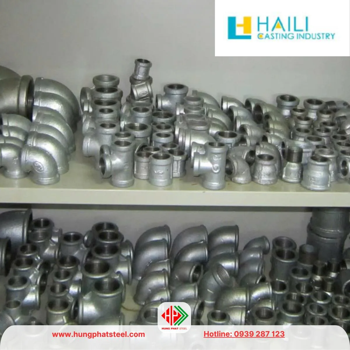 Phụ kiện ren mạ kẽm Shanxi Haili