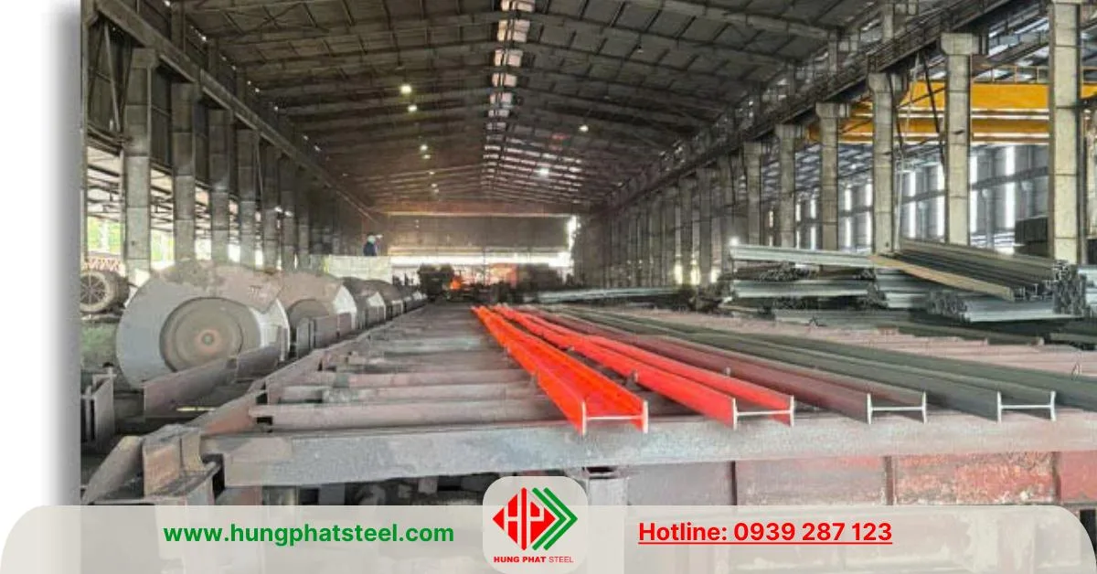 Quy trình sản xuất thép hình I An Khánh