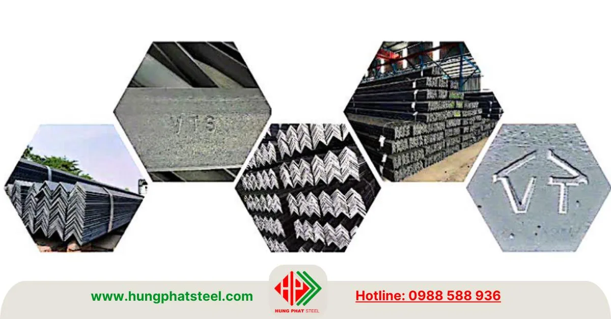 Sản phẩm thép V của Việt Trung L.A