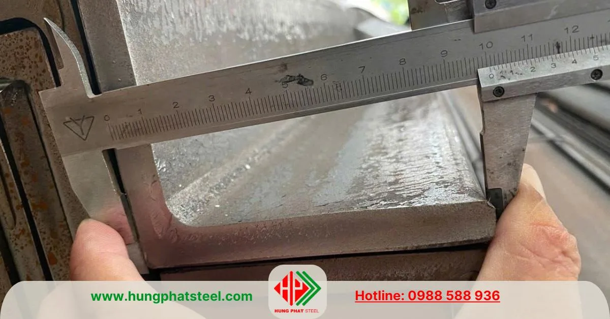 Số đo thép hình V100x100