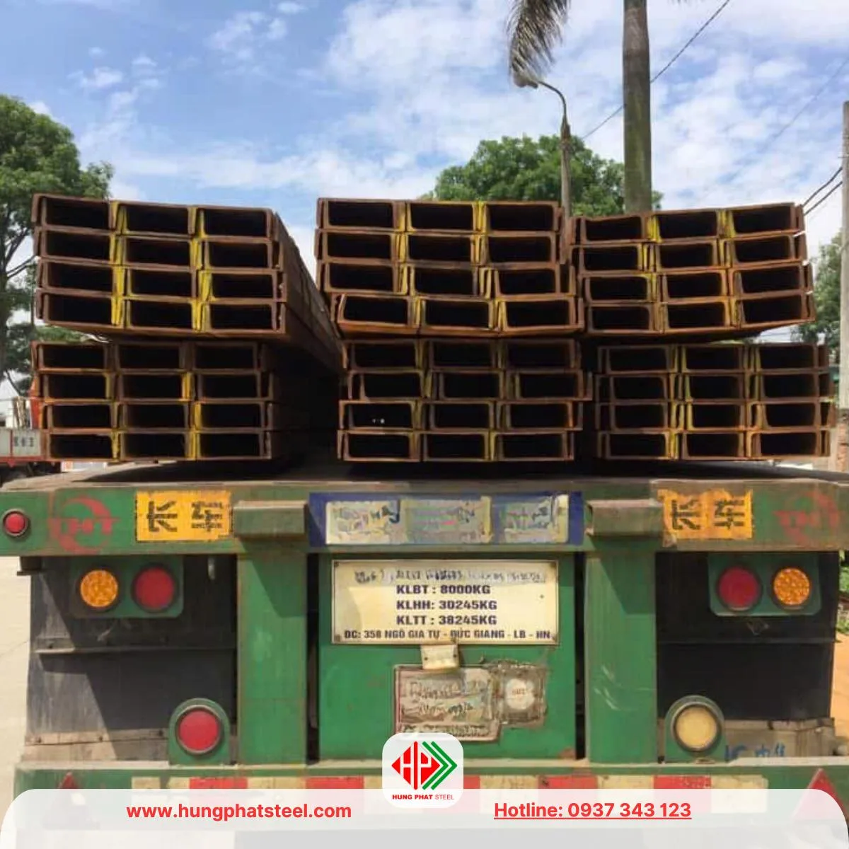 Thép U250 nhập TQ