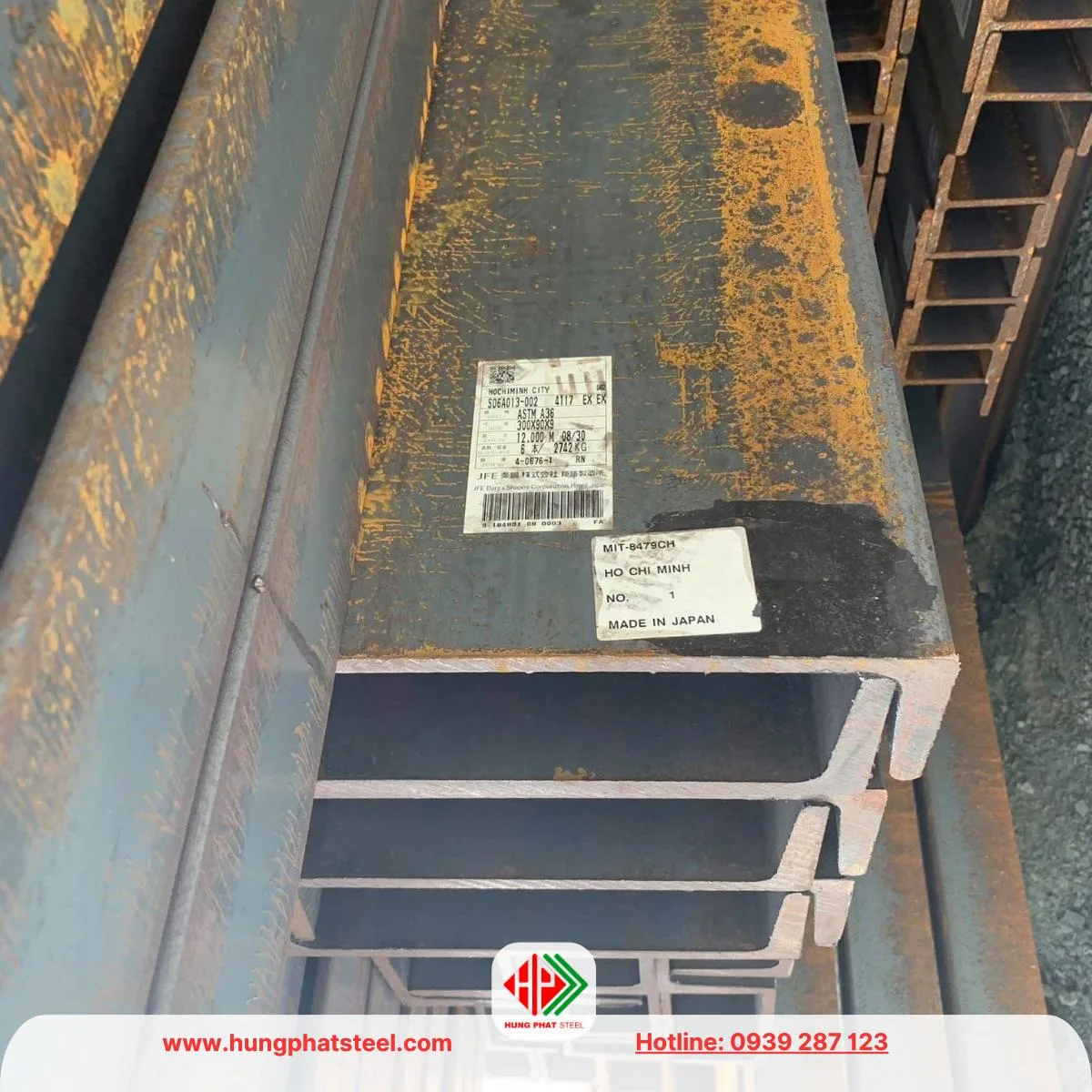 Thép U300 Nhật Bản
