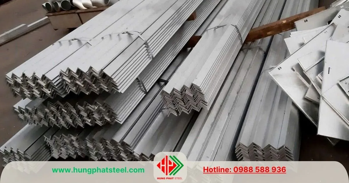 Thép V Việt Trung LA mạ kẽm nhúng nóng