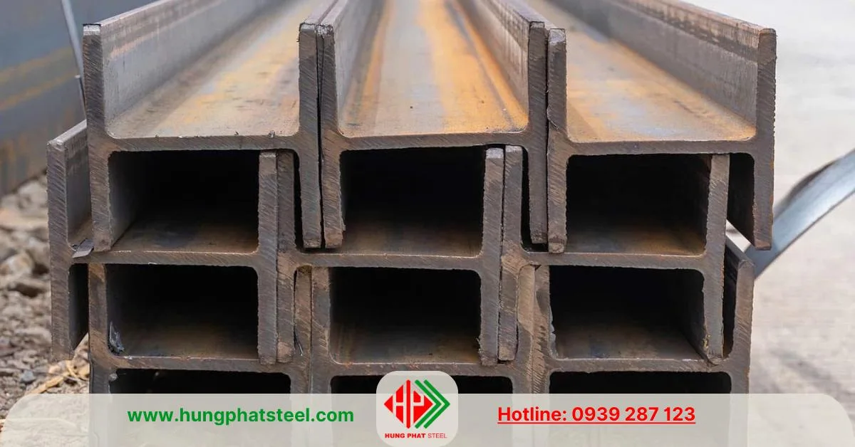 Thép hình H125 Trung Quốc (H125 × 125 × 6 × 9 mm)