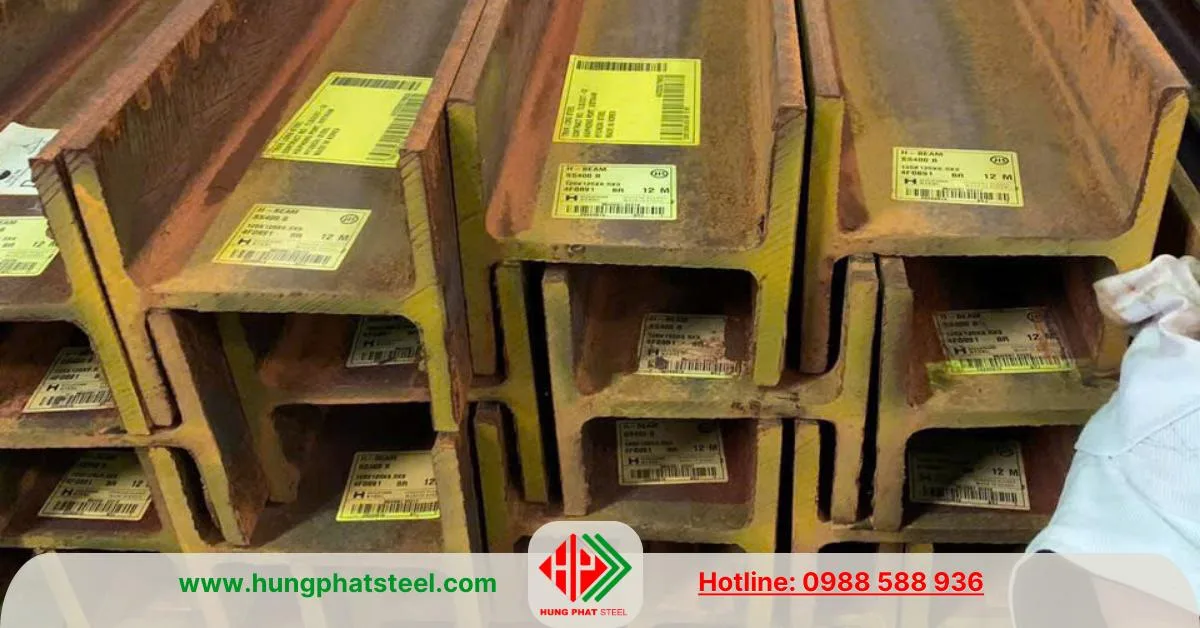 Thép hình H125x125 nhập khẩu Hyundai (Hàn Quốc)