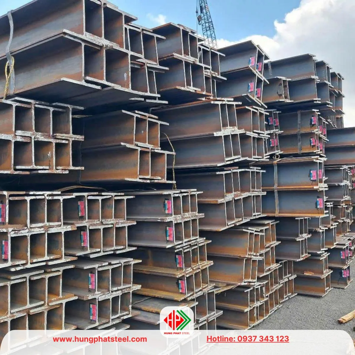 Thép hình H300 Trung Quốc (H300x300x10x15mm)