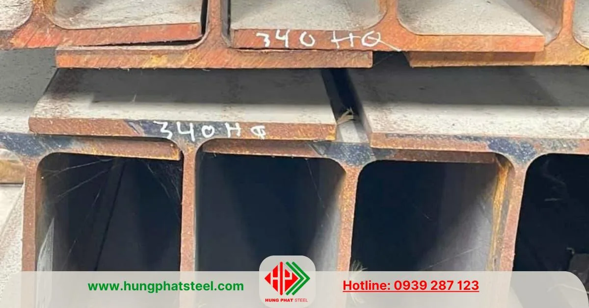 Thép hình H340 nhập khẩu
