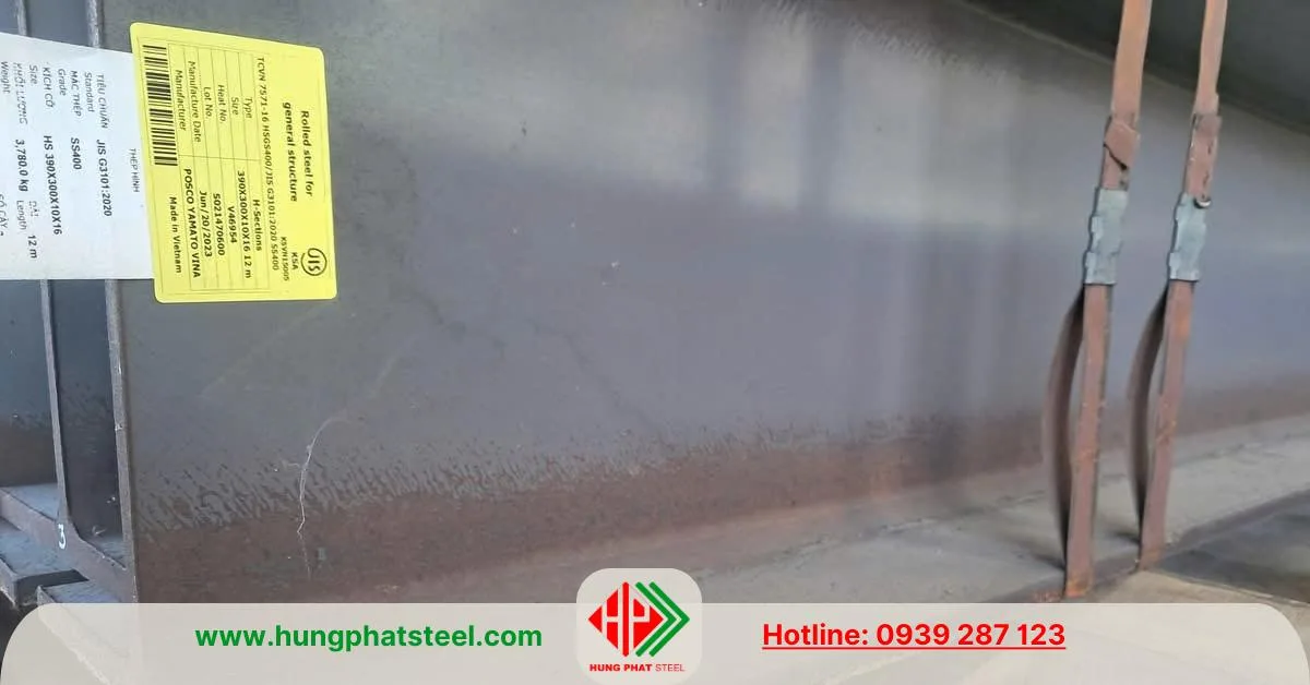 Thép hình H390 Posco