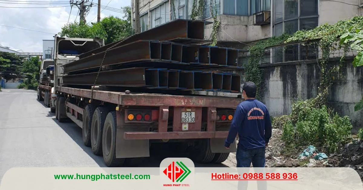 Thép hình H400 Trung Quốc (H400x400x13x21mm)