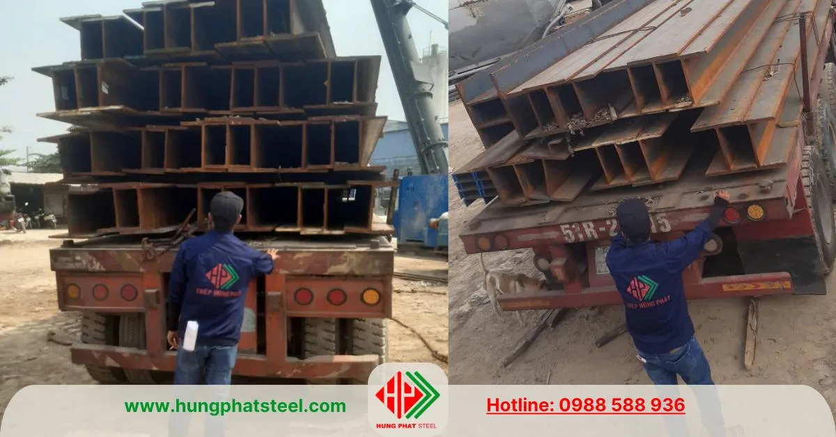 Thép hình H400 Trung Quốc (H400x400x13x21mm)