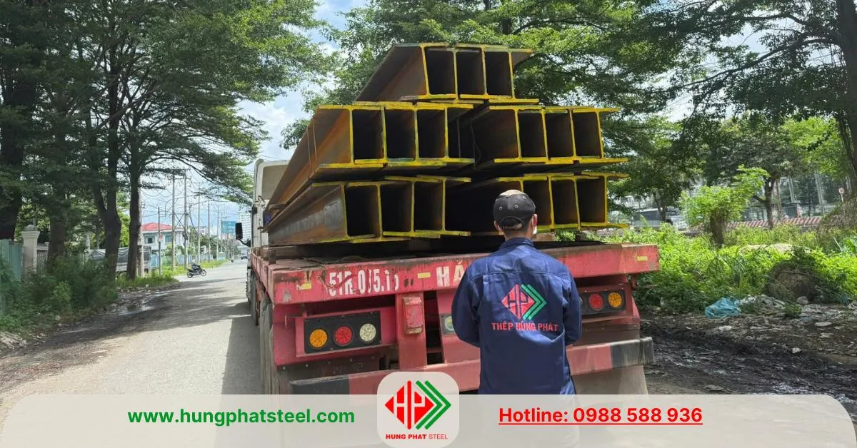 Thép hình H400 Trung Quốc (H400x400x13x21mm)