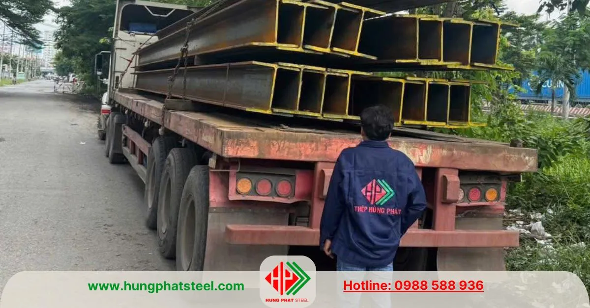 Thép hình H400 Trung Quốc (H400x400x13x21mm)